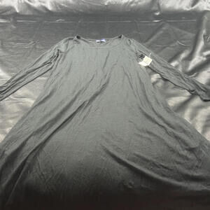 Gap WOMENS Black Long Sleeve Midi Dress Size S NWT